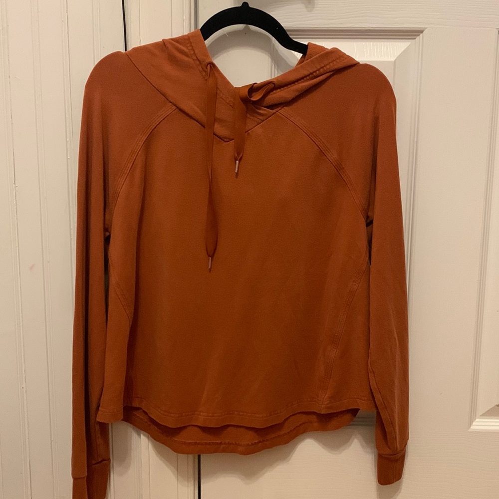 Orange hoodie